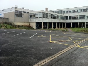 Before Picture! The College Carpark